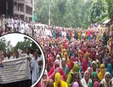 Fatehabad Breaking News: "Fatehabad में मनरेगा मजदूरों का प्रदर्शन, लघु सचिवालय पहुंची महिलाएं भी शामिल"